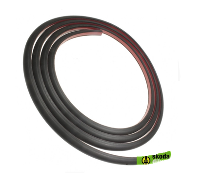 new skoda superb mk2 3t rear left outer door sealing rubber 3t9839701 original