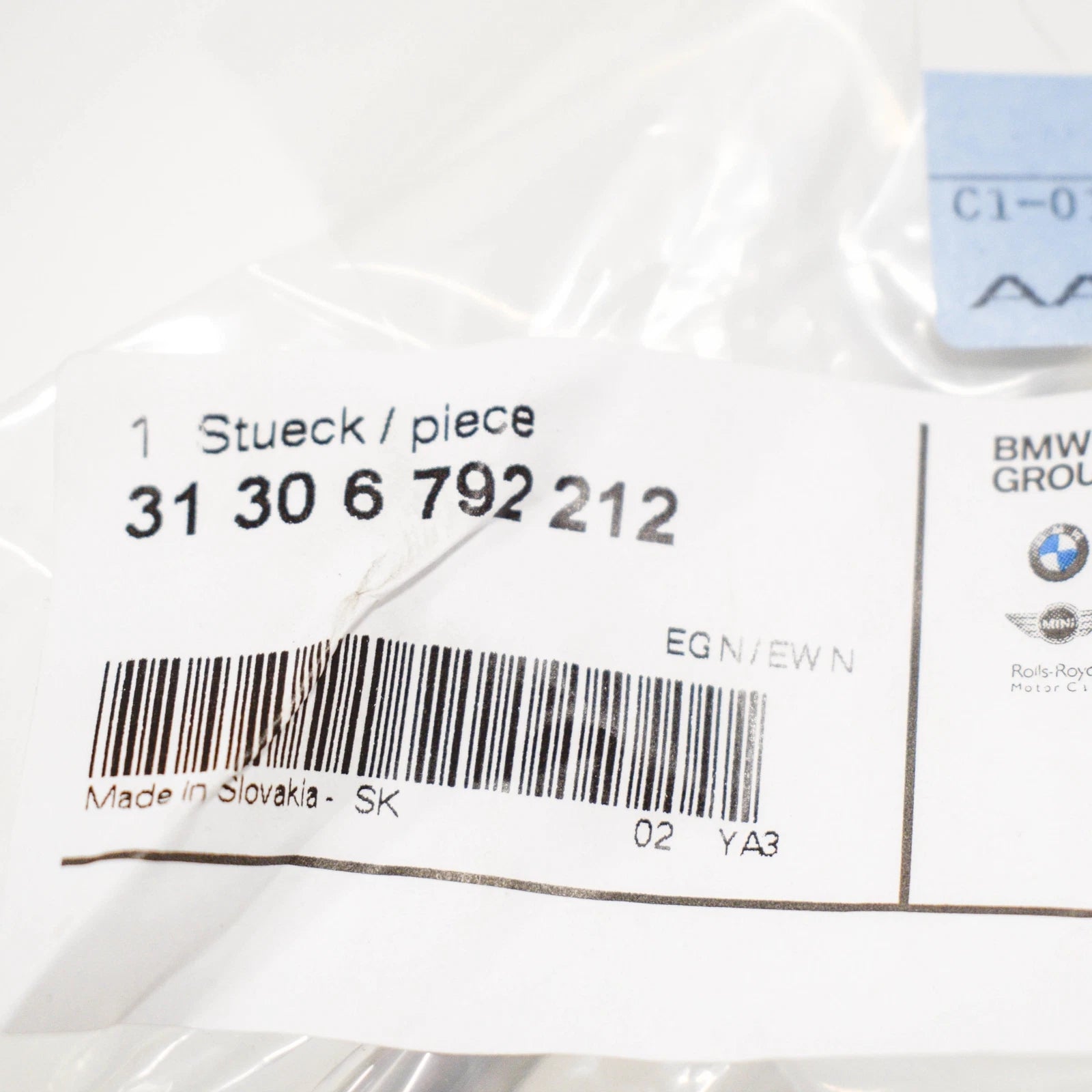 NEW BMW 3 F30 FRONT STABILIZER RIGHT TIE ROD 31306792212 6792212 2015 ORIGINAL