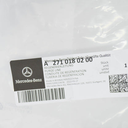 NEW MB C W204 CRANKCASE WIDE OPEN THROTTLE VENT PURGE LINE A2710180200 ORIGINAL