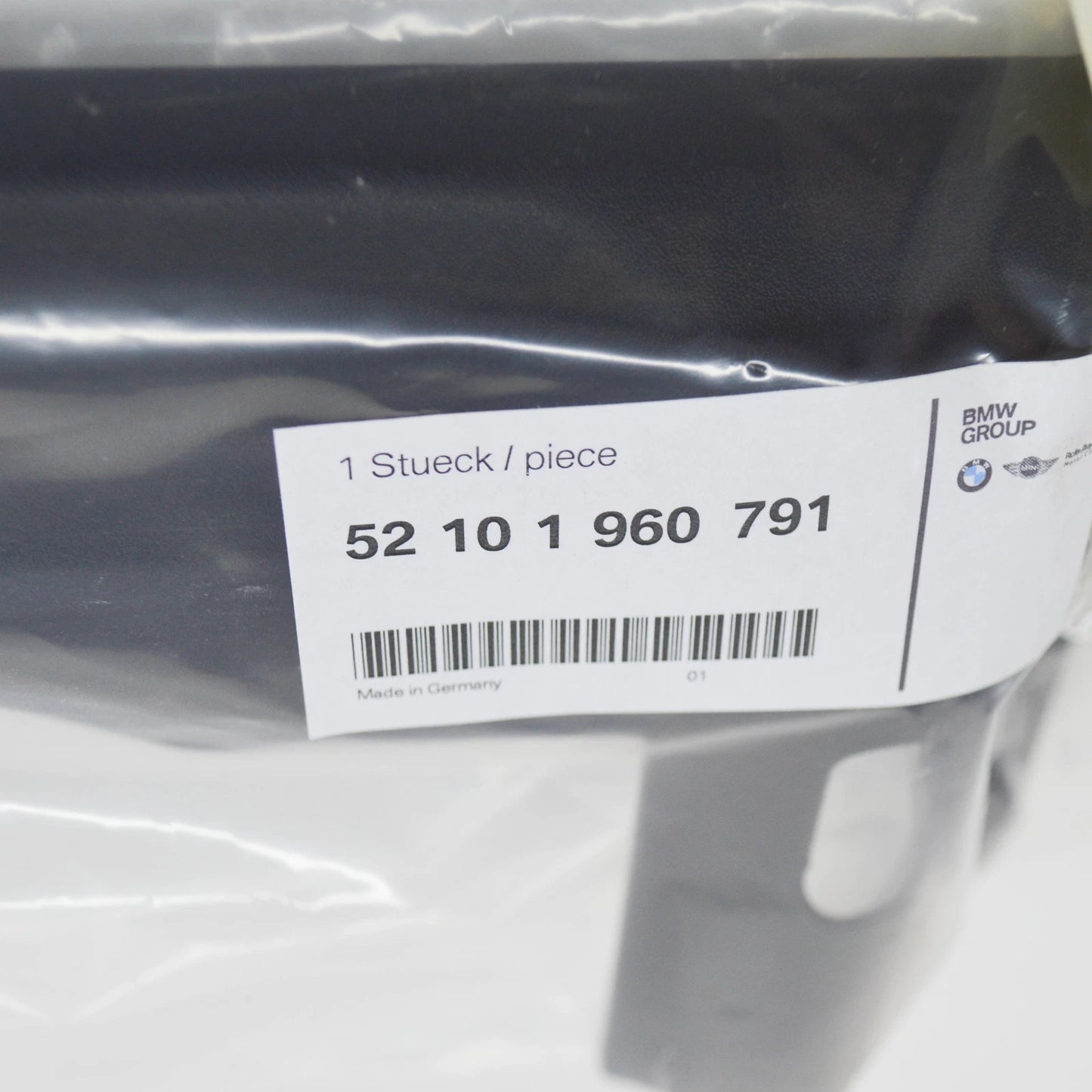 NEW BMW 3 COMPACT E36 FRONT LEFT SEAT TRACK COVER 1960791 52101960791 ORIGINAL