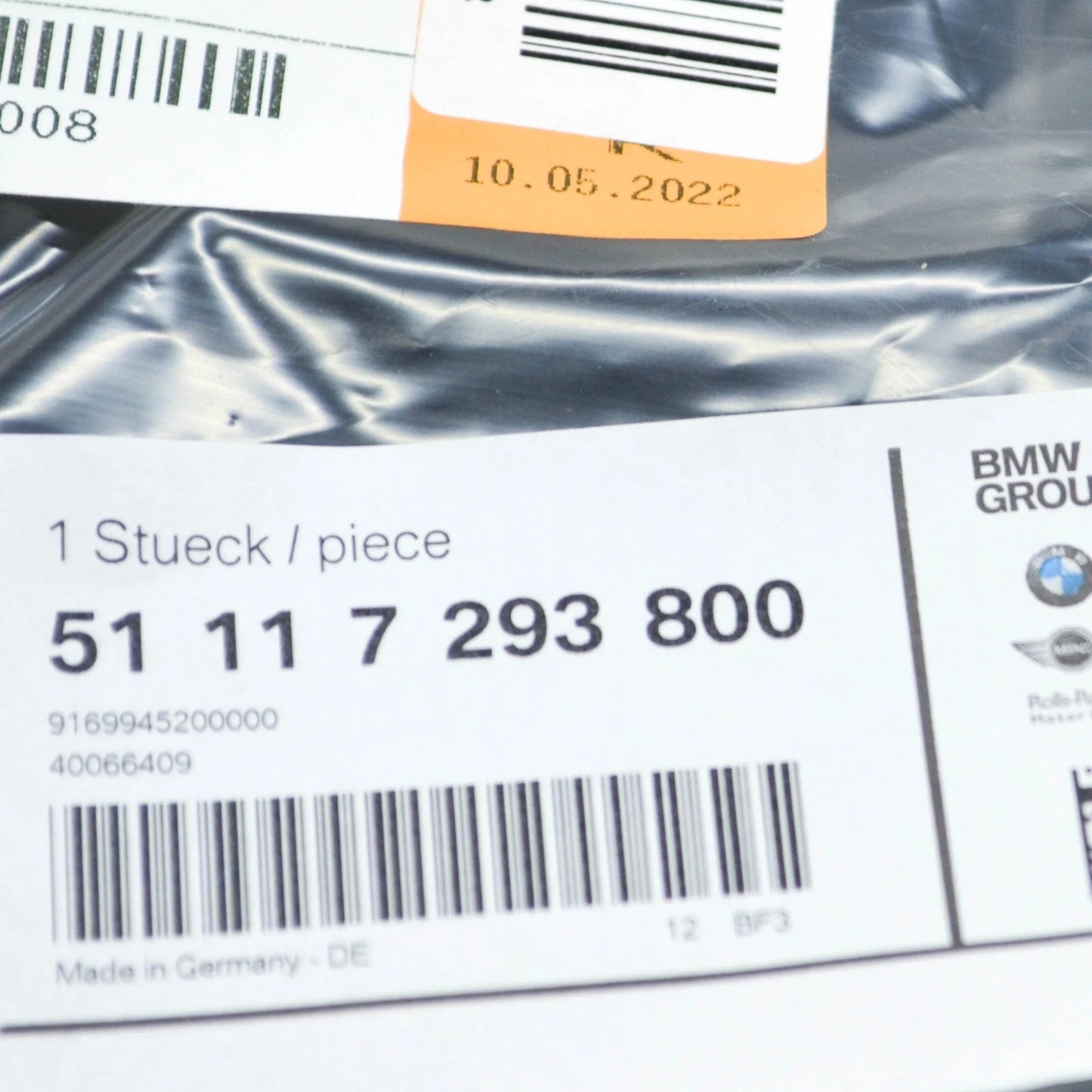 NEW BMW 3 GT F34 RIGHT FOG LIGHT BRACKET 51117293800 7293800 2016 ORIGINAL