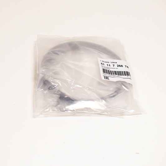 new mini clubman r55 front bumper right fog light ring trim 51117268748 original