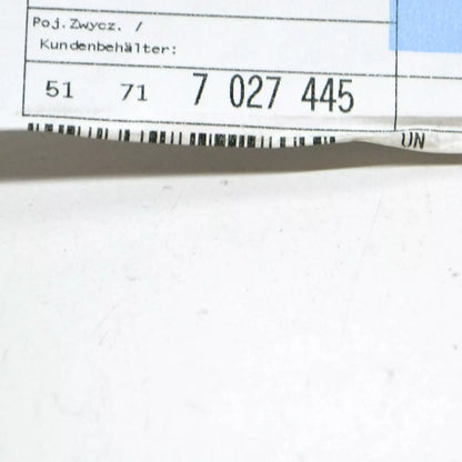 NEW BMW 7 E65 DEFLECTOR LIP LEFT 51717027445 ORIGINAL