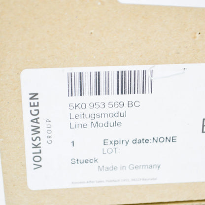 NEW VW JETTA MK6 16 CLOCK SPRING WITH STEERING CONTROL UNIT 5K0953569BC ORIGINAL