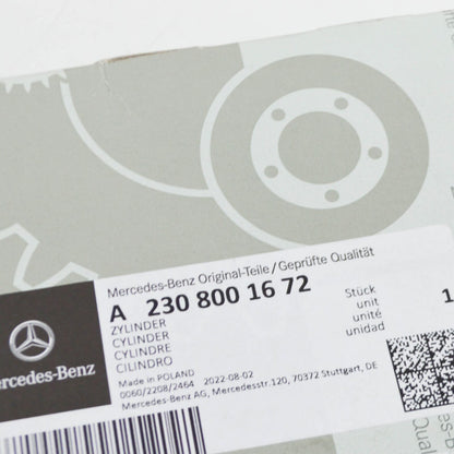 NEW MERCEDES-BENZ SL R230 ROOF LEFT HYDRAULIC CYLINDER A2308001672 ORIGINAL