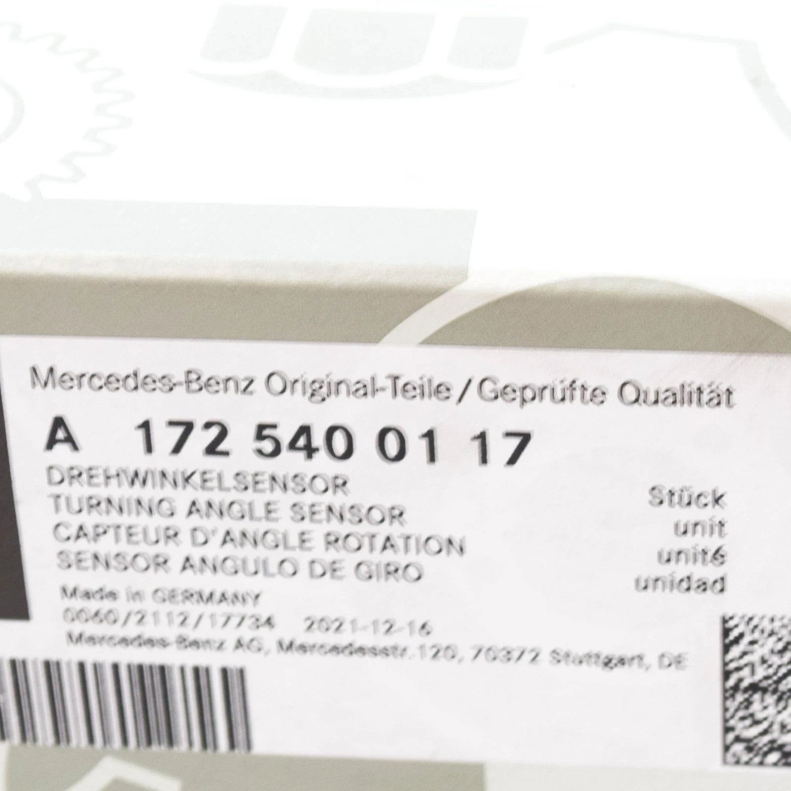 NEW MERCEDES-BENZ SLC R172 FRONT LEFT LEVEL SENSOR A1725400117 ORIGINAL