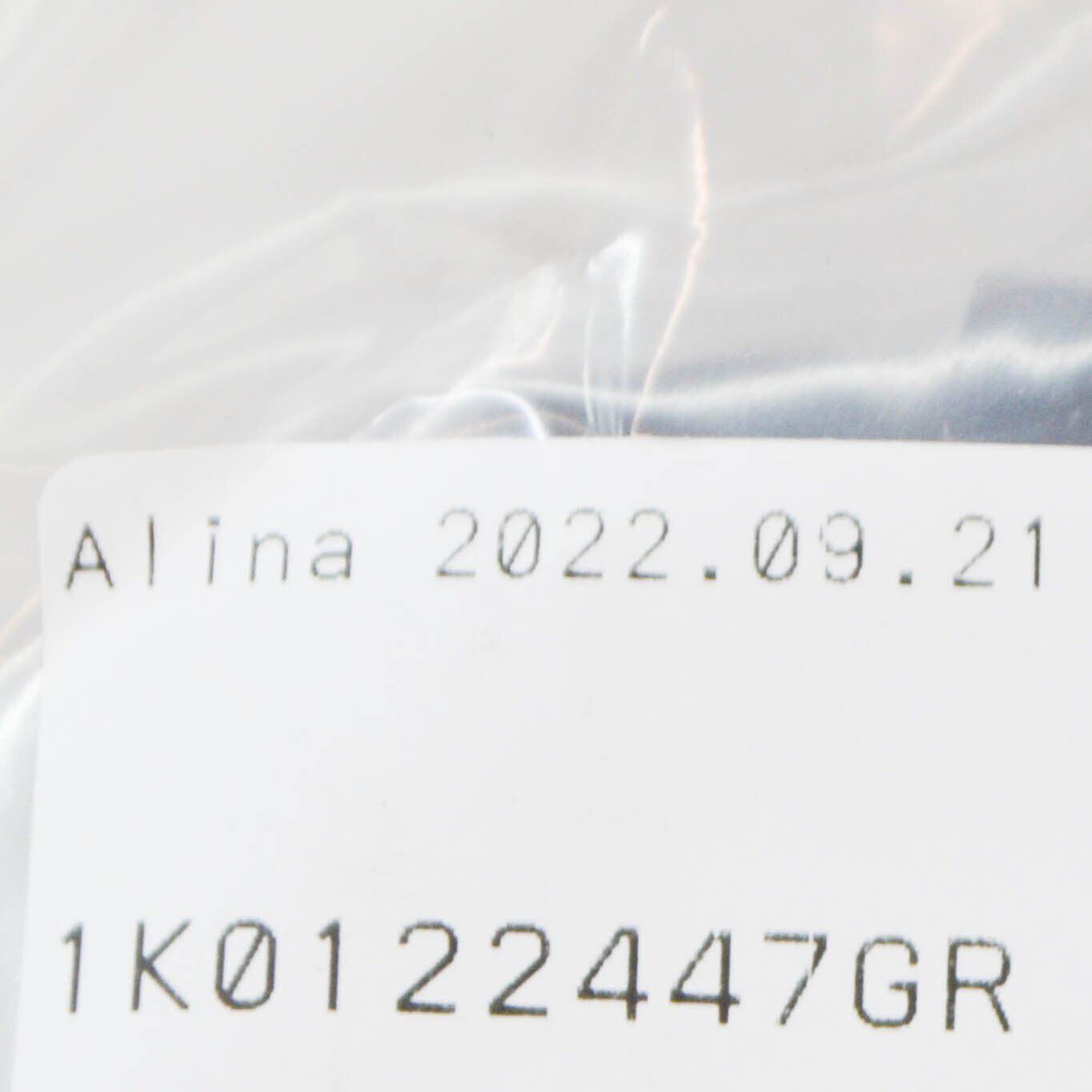 NEW AUDI A3 SPORTBACK 8P ENGINE UPPER COOLANT OVERFLOW HOSE 1K0122447GR ORIGINAL