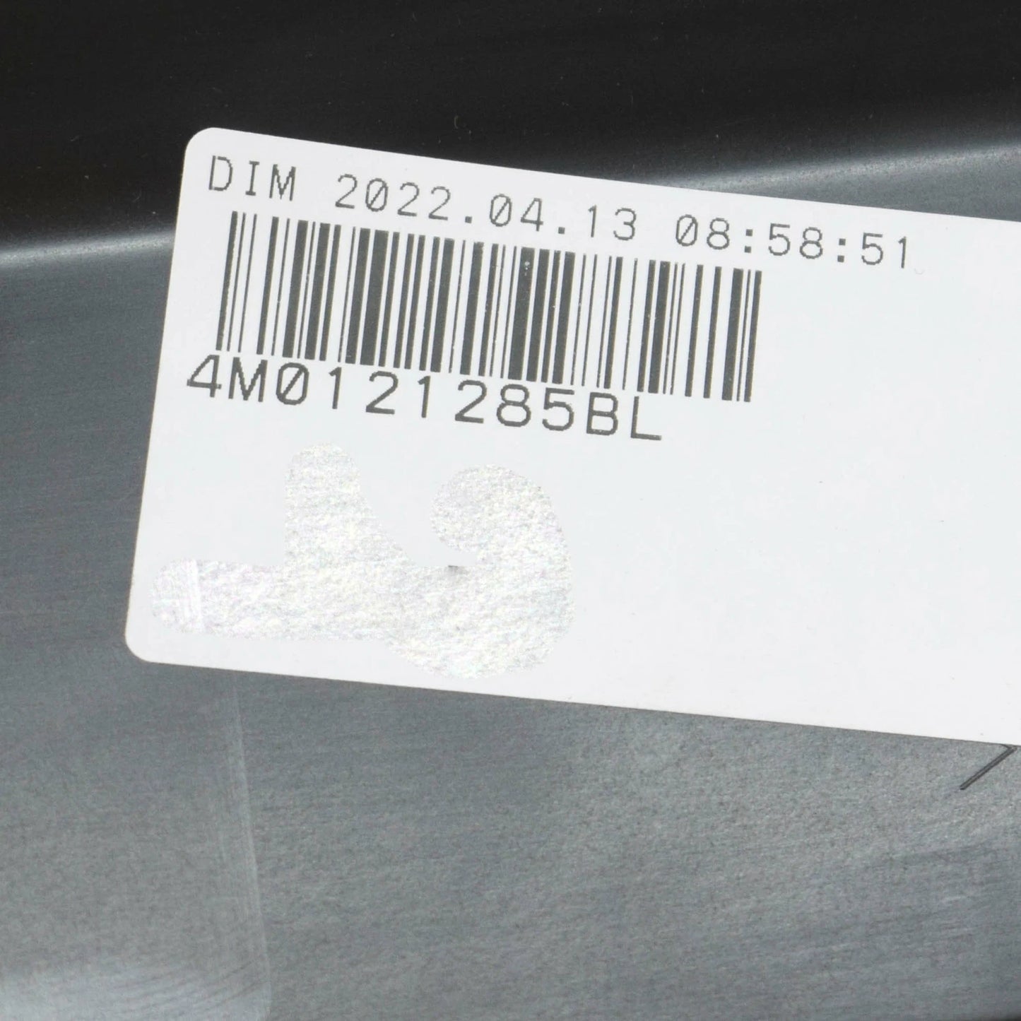 NEW AUDI Q7 4M UPPER RADIATOR AIR GUIDE DUCT 4M0121285BL ORIGINAL