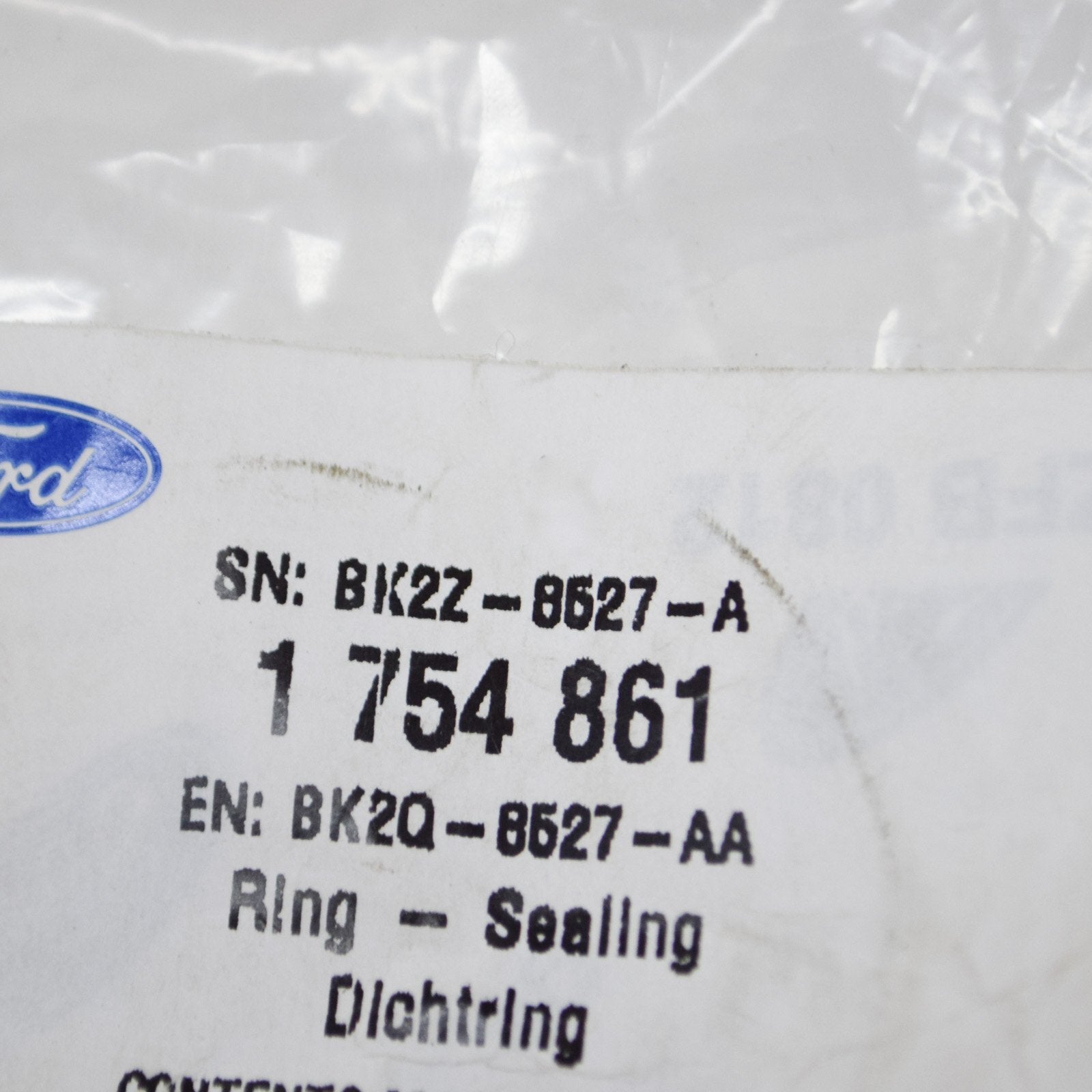 new ford transit mk4 egr tube inner seal ring bk2q-8527-aa 1754861 original