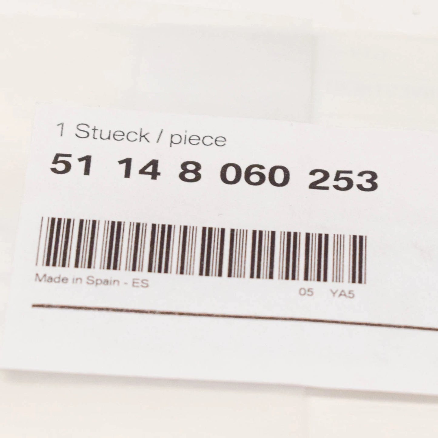 NEW BMW F20 F20N TRUNK LID M135I EMBLEM BADGE LOGO SIGN 8060253 51148060253