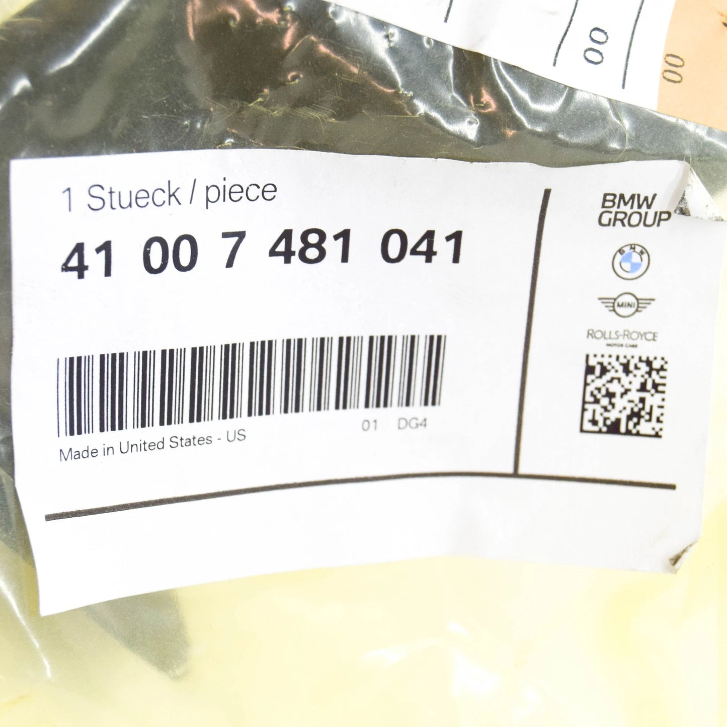 NEW BMW 3 G20 LEFT ENGINE CARRIER BRACKET 41007481041 ORIGINAL