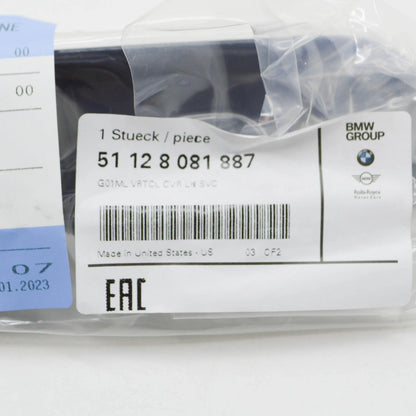 NEW BMW X3 G01 REAR LEFT M BUMPER COVER TRIM 51128081887 8081887 ORIGINAL