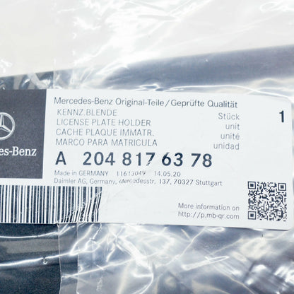 NEW MERCEDES-BENZ GLK-CLASS X204 FRONT LICENCE NUMBER HOLDER A2048176378