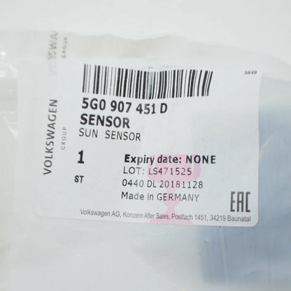 NEW VOLKSWAGEN GOLF MK7 SUN SENSOR 5G0907451D
