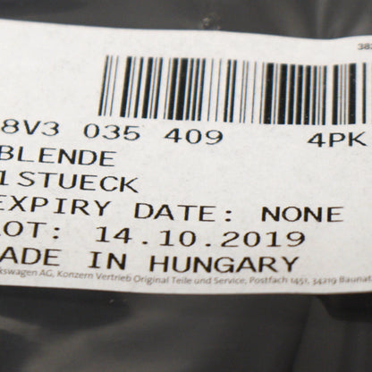 NEW AUDI A3 S3 8VA FRONT DOOR LEFT SIDE SPEAKER COVER 8V30354094PK ORIGINAL