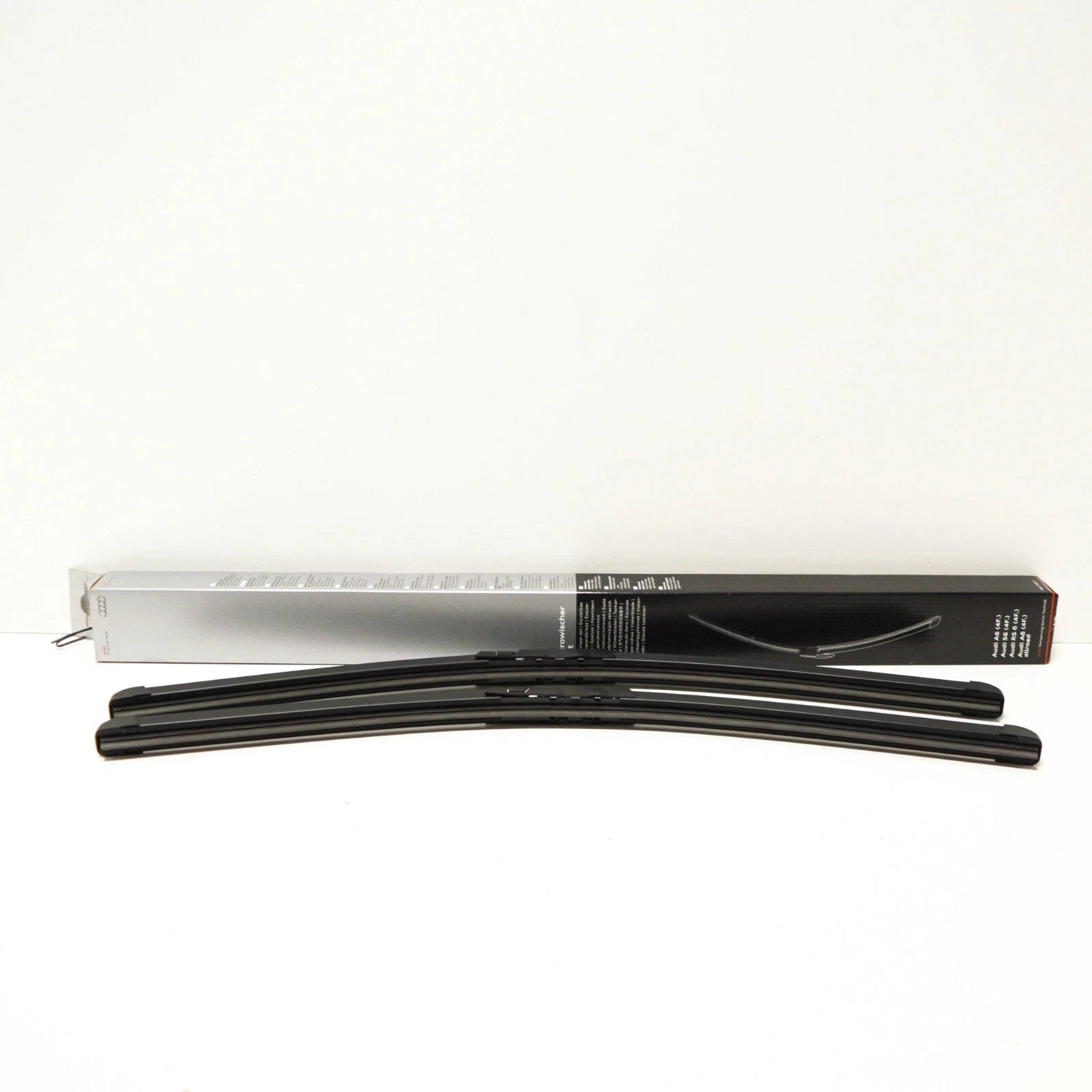 NEW AUDI A6 C6 FRONT WINDSHIELD WIPER BLADE SET LHD 4F1998002A