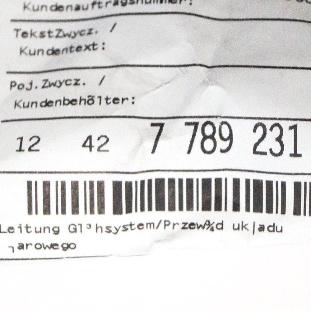 new bmw 5 e61 2.5 diesel 130kw alternator cable for preheater 7789231 original