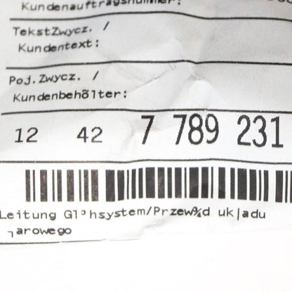 new bmw 5 e61 2.5 diesel 130kw alternator cable for preheater 7789231 original