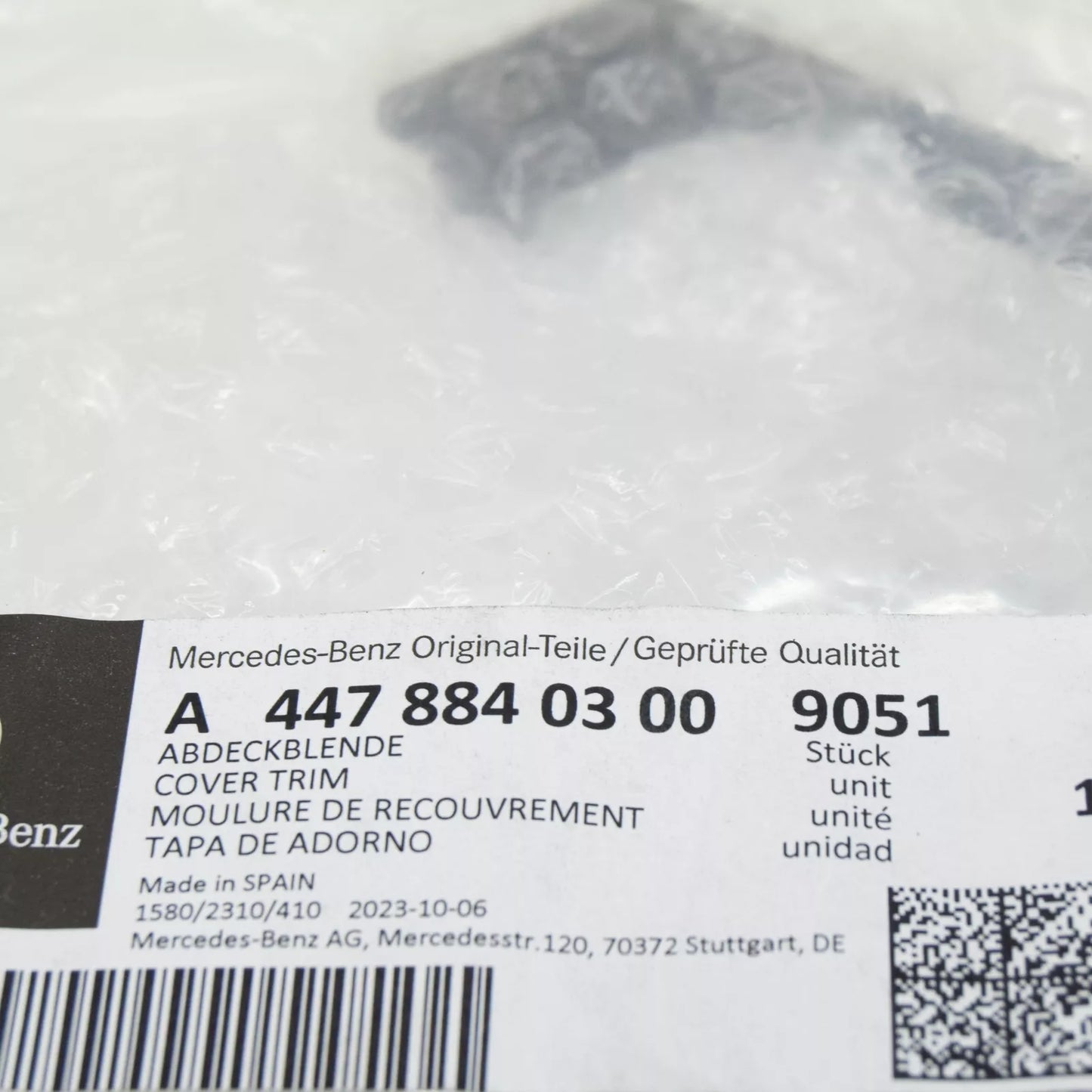 NEW MERCEDES-BENZ VITO W447 LEFT COVERING PANEL A44788403009051 ORIGINAL