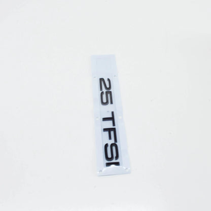 NEW AUDI A1 GB REAR '25 TFSI' EMBLEM BADGE 82A853744T94 ORIGINAL