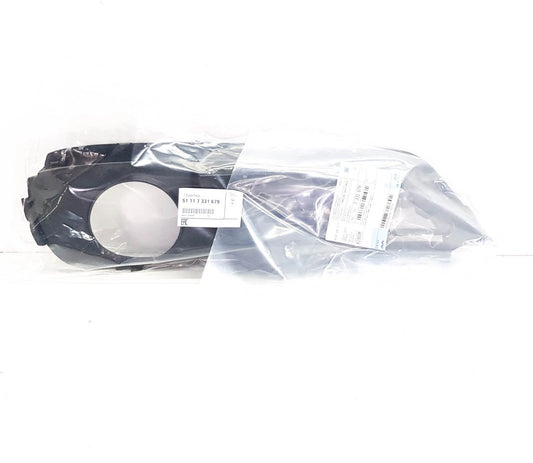 NEW BMW 5 GT F07 LEFT FOG LIGHT PARTLY CLOSED GRILLE 51117331679 2015 ORIGINAL