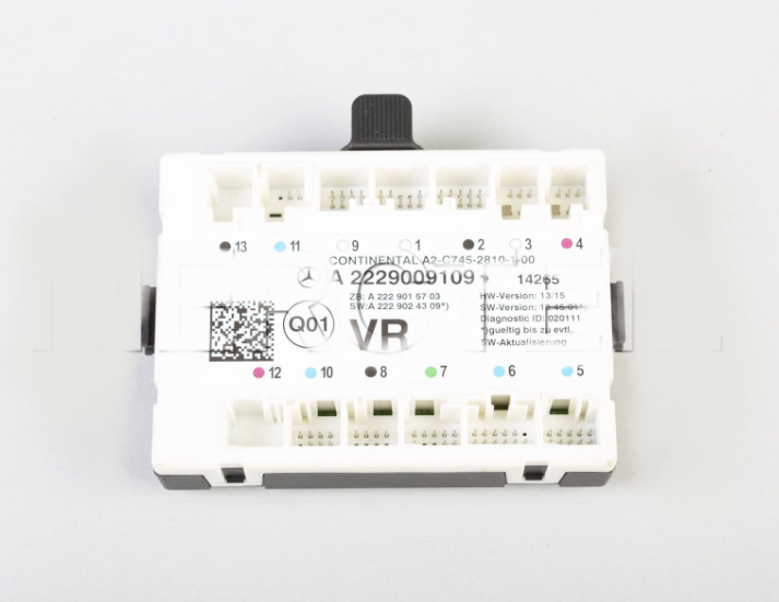 new mercedes-benz s w222 front right door control unit a2229009109 original