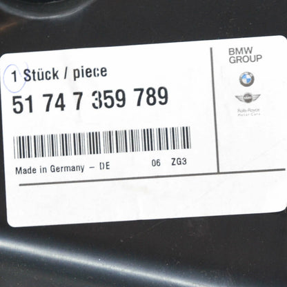 NEW BMW 7 G11 G12 LEFT EXTERIOR RADIATOR AIR DUCT 51747359789 OEM