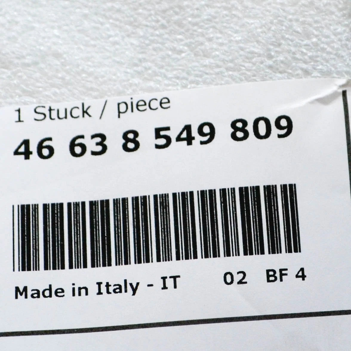 NEW BMW K73 F800 R LEFT TRIM PANEL 46638549809 ORIGINAL