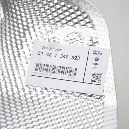 NEW BMW 5 G30 REAR SILENCER LEFT HEAT PROTECTION 51487340823 ORIGINAL