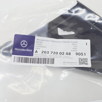 NEW MERCEDES-BENZ C W203 FRONT RIGHT DOOR TWEETER COVER A20372002489051 ORIGINAL