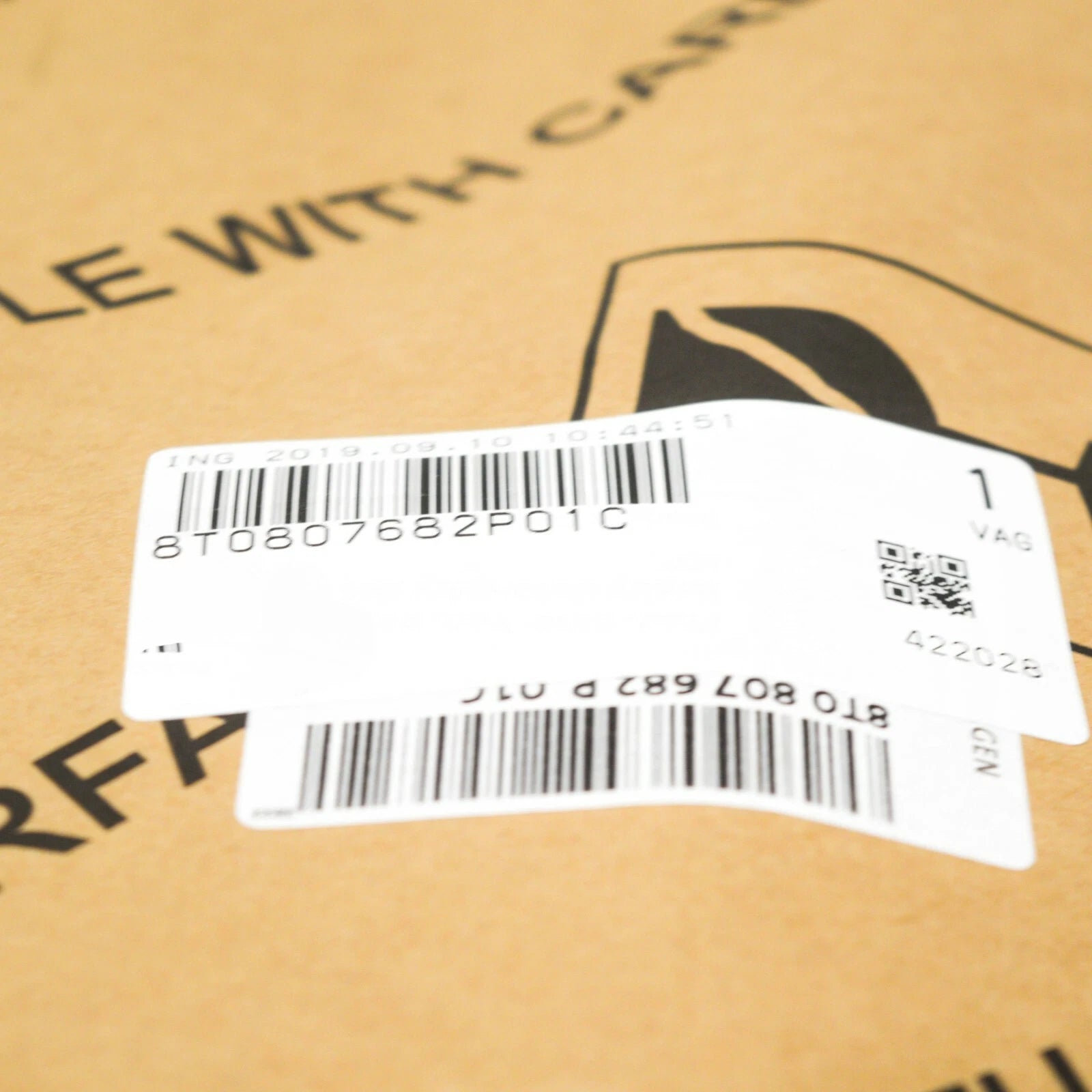 NEW AUDI A5 S LINE 8T FOG LIGHT GRILL FRONT RIGHT SIDE 8T0807682P01C GENUINE