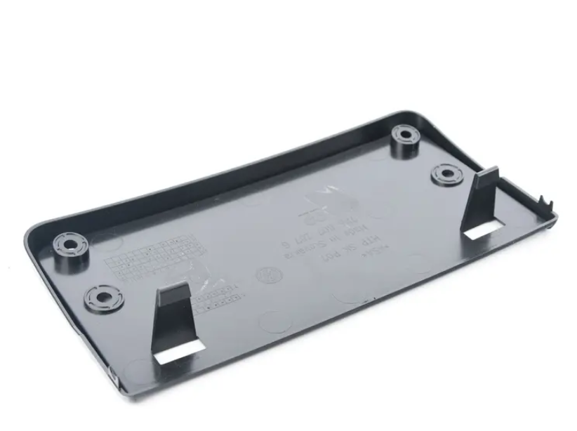 NEW VW TOUAREG 7P MK2 FRONT BUMPER LICENSE PLATE HOLDER 7P6807287G ORIGINAL