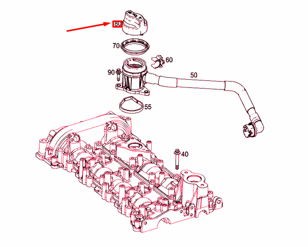 NEW MERCEDES-BENZ CLA C117 FUEL FILLER CAP A0000101685 ORIGINAL