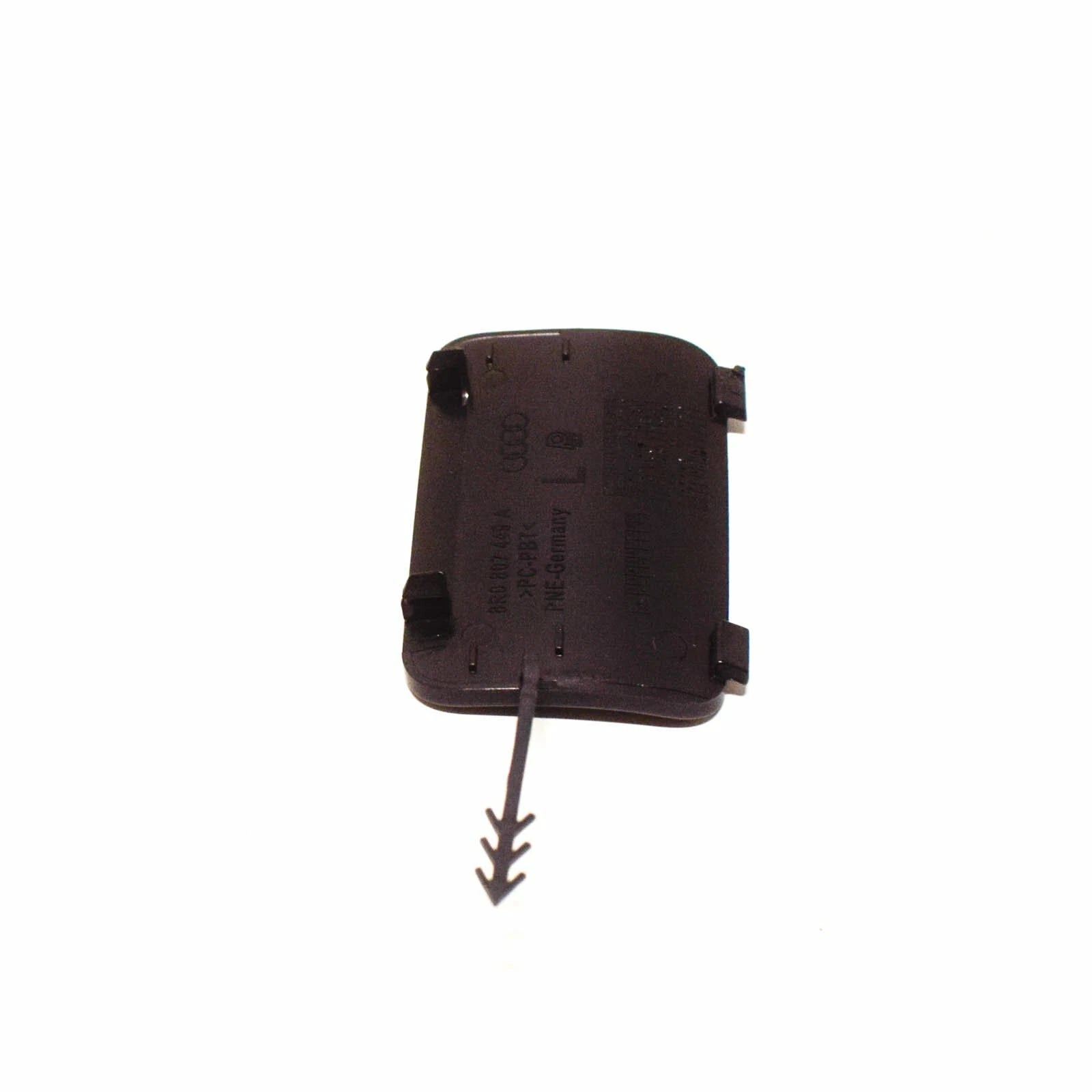 NEW AUDI Q5 8R REAR BUMPER TOW HOOK EYE CAP COVER LEFT 8R0807449A GRU ORIGINAL