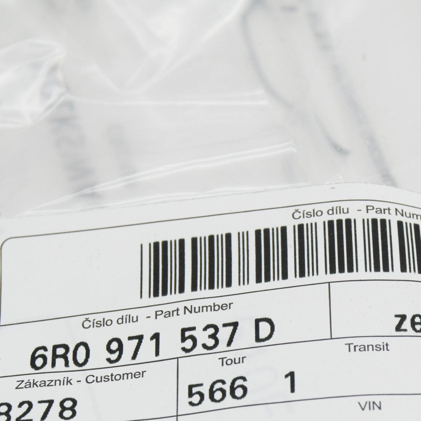 NEW AUDI A1 8X BATTERY EARTH LINE 365MM 6R0971537D ORIGINAL