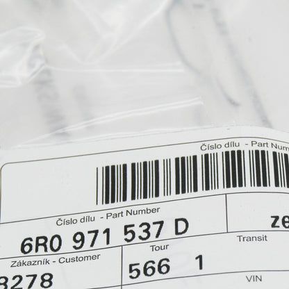 NEW AUDI A1 8X BATTERY EARTH LINE 365MM 6R0971537D ORIGINAL