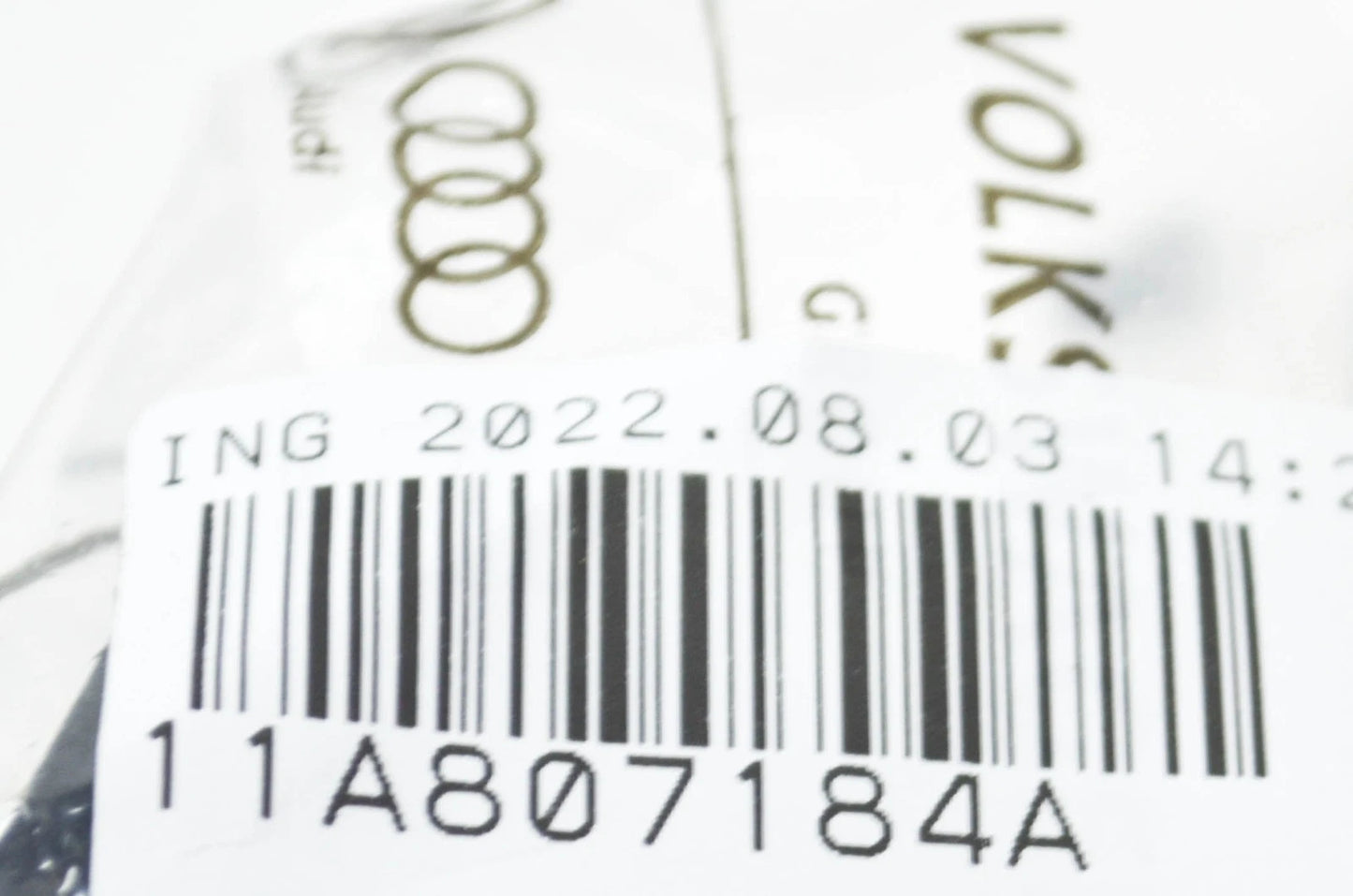 NEW VOLKSWAGEN ID.4 E21 FRONT RIGHT UPPER BUMPER BRACKET 11A807184A ORIGINAL