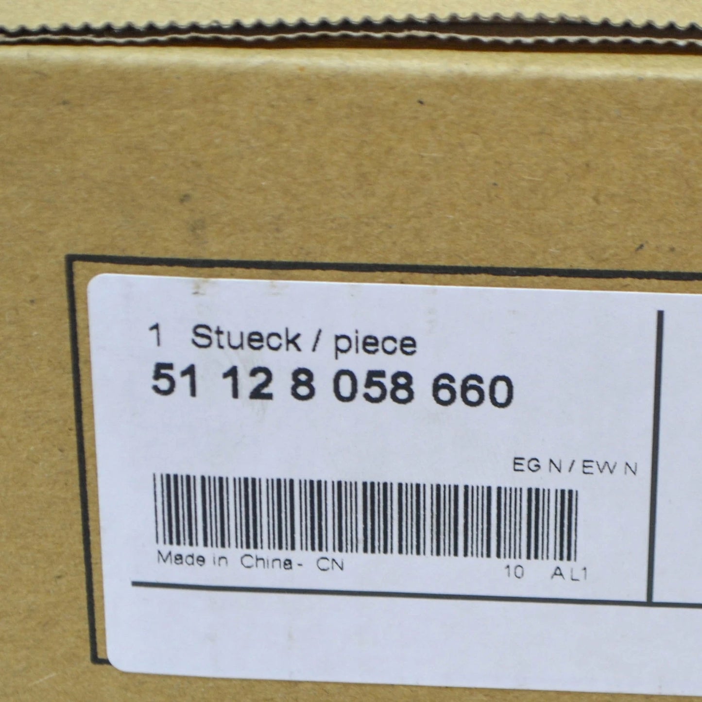 NEW BMW 3 G20 M REAR RIGHT EXHAUST TAILPIPE TRIM 51128058660 ORIGINAL