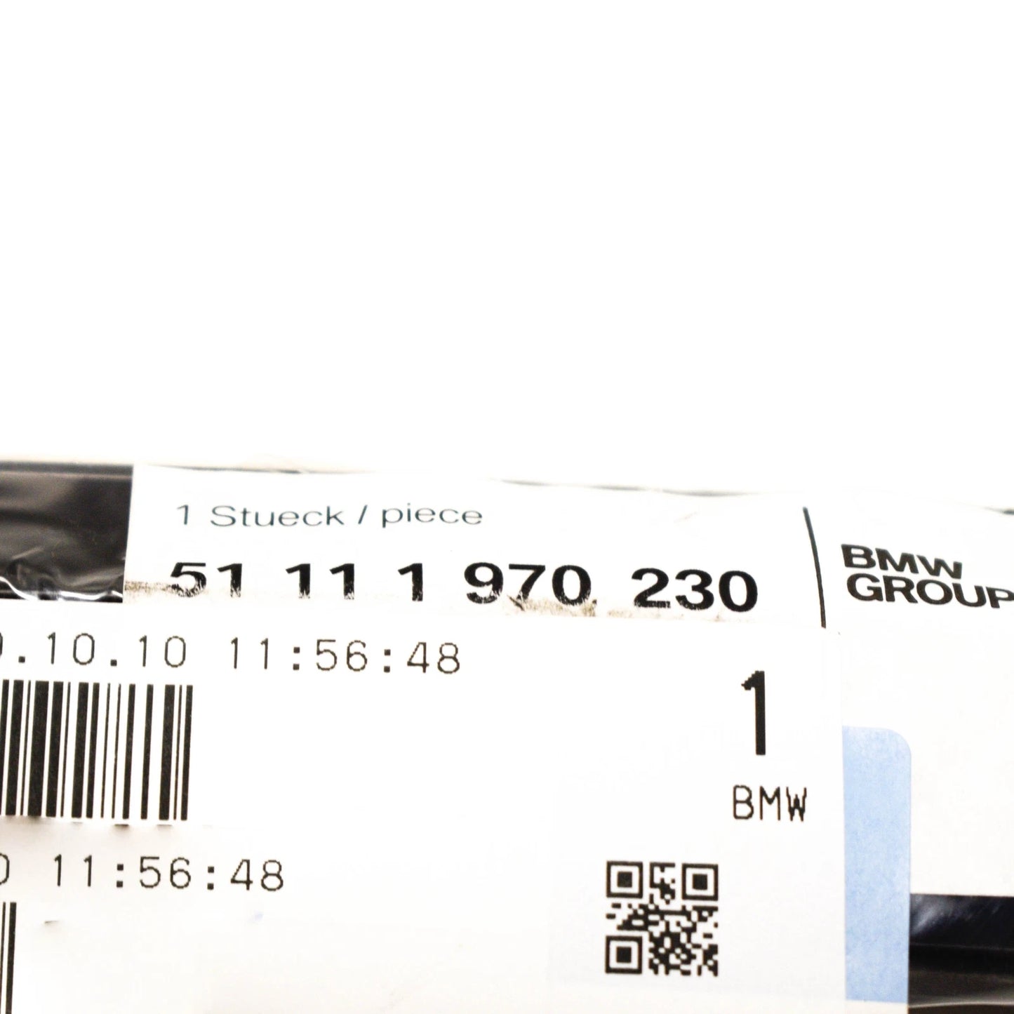 NEW BMW 8 E31 FRONT LICENSE PLATE RIGHT COVERING 51111970230 ORIGINAL