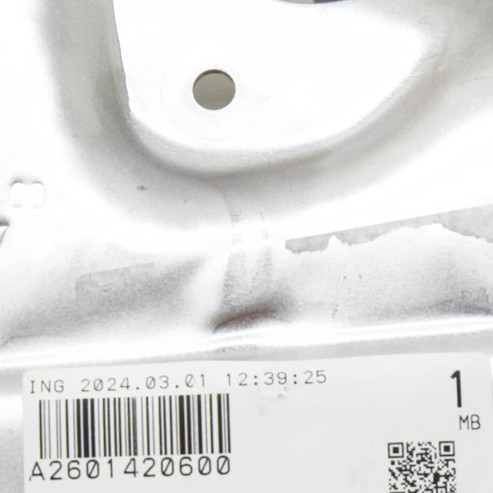 NEW MERCEDES-BENZ A V177 TURBOCHARGER SHIELD A2601420600 ORIGINAL