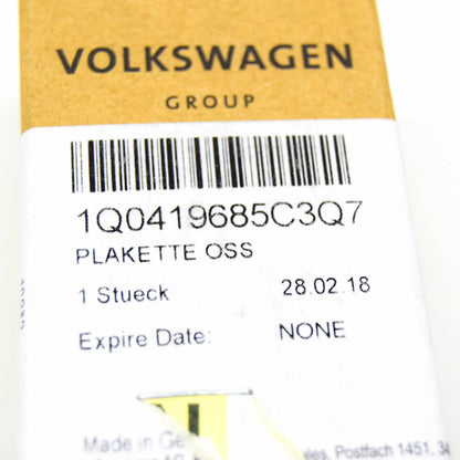 NEW VOLKSWAGEN EOS STEERING WHEEL LOWER COVER CAP 1Q0419685C3Q7