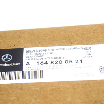 NEW MERCEDES BENZ GL X164 LEFT SIDE MIRROR TURN SIGNAL A1648200521 ORIGINAL