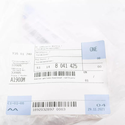 NEW BMW Z4 E85 REAR TRUNK LID M PERFORMANCE BADGE EMBLEM 51148041425 ORIGINAL