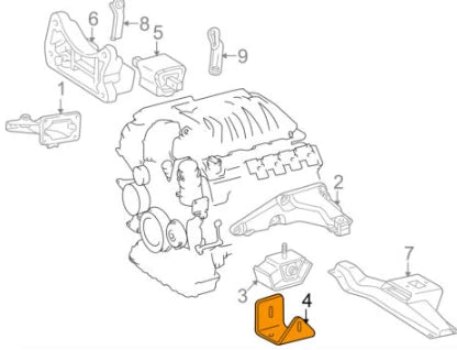 NEW MERCEDES BENZ CLK C209 RADIATOR UPPER AIR DUCT A2095050730 ORIGINAL