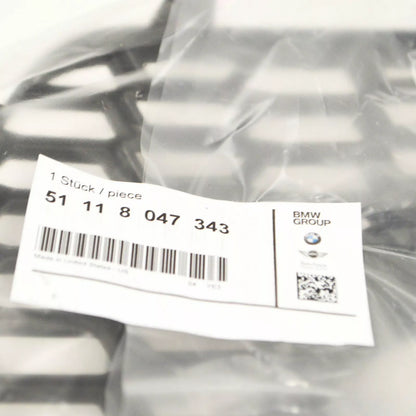 NEW BMW X5 E70 FRONT OPEN FOG LIGHT GRILLE LEFT 8047343 51118047343 ORIGINAL