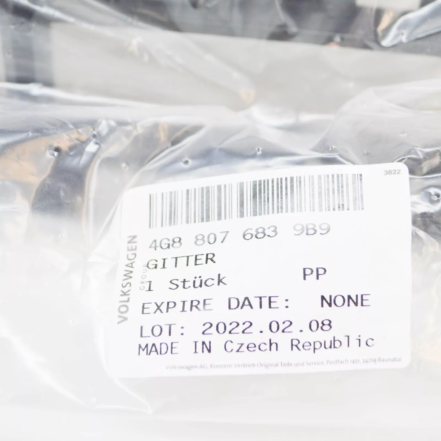 NEW AUDI A7 SPORTBACK 4GA FRONT BUMPER LOWER GRILLE 4G88076839B9