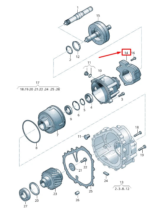 NEW AUDI A8 4N VIBRATION DAMPER 0D7301307