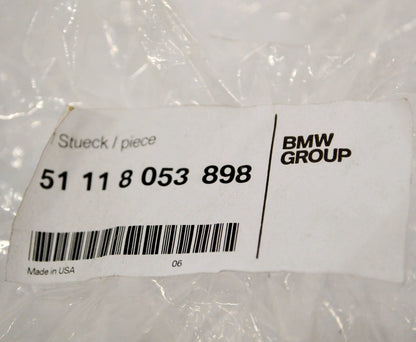 NEW BMW X5 SERIES F15 FRONT BUMPER LICENSE PLATE BRACKET 51118053898 ORIGINAL