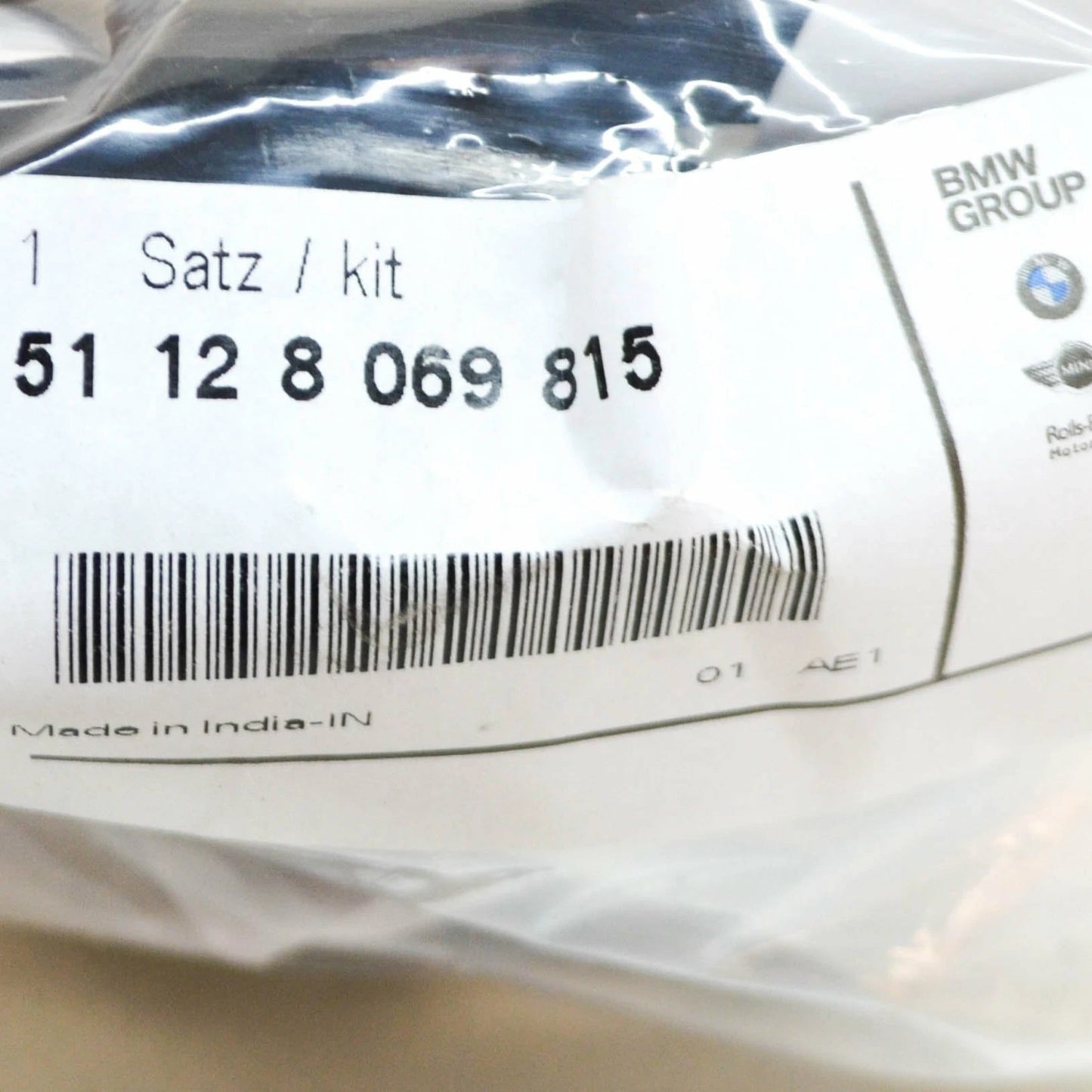 NEW BMW 3 F30 M-P FRONT BUMPER PDC/PMA SENSOR MOUNTING KIT 51128069815 ORIGINAL