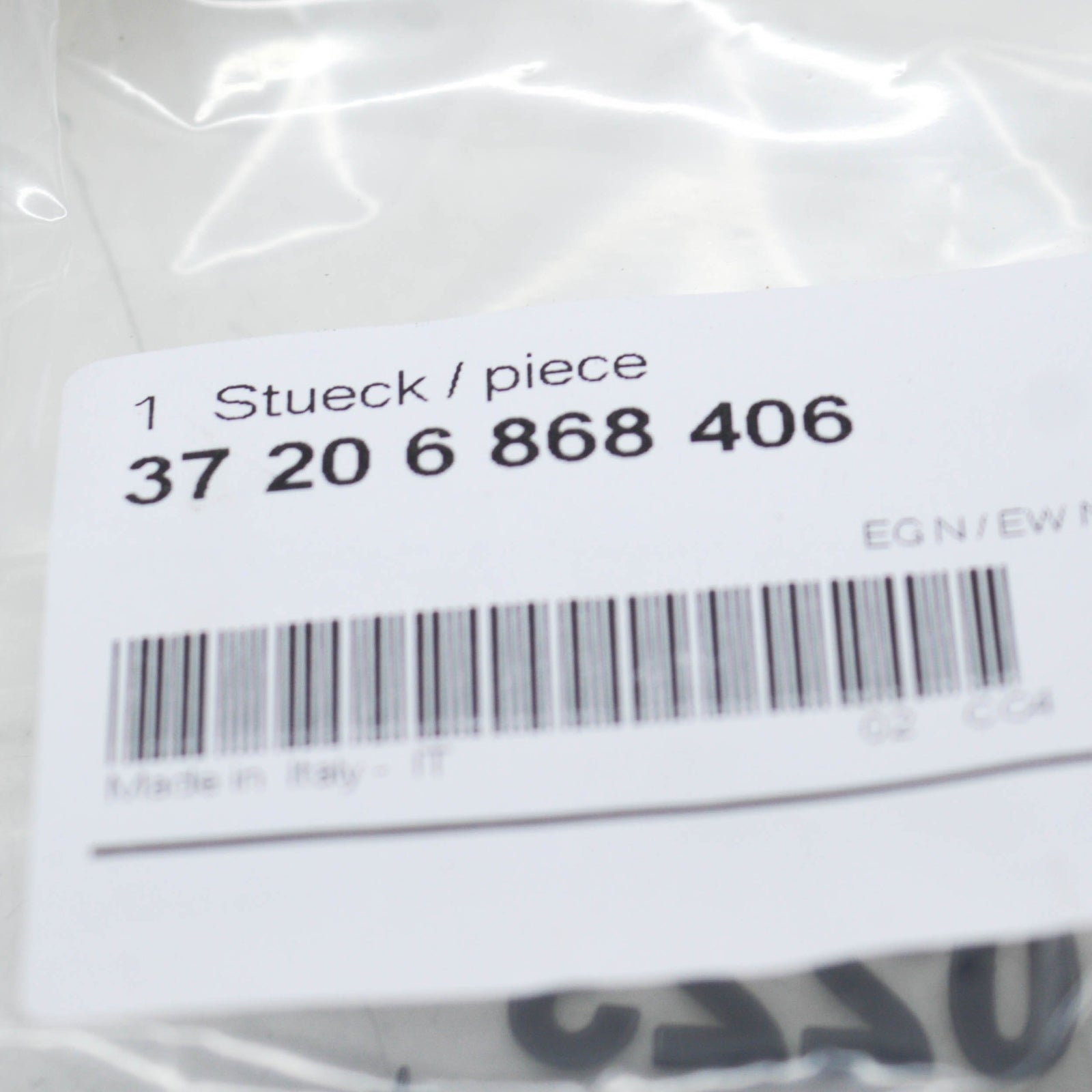 new bmw 5 touring g31 rear right air pipe 37206868406 original